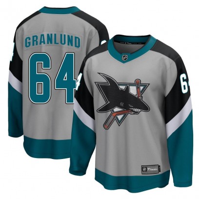 Youth Breakaway San Jose Sharks Mikael Granlund Fanatics Branded 2020/21 Special Edition Jersey - Gray