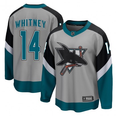Youth Breakaway San Jose Sharks Ray Whitney Fanatics Branded 2020/21 Special Edition Jersey - Gray
