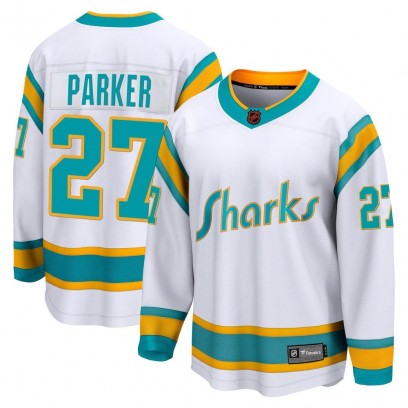 Youth Breakaway San Jose Sharks Scott Parker Fanatics Branded Special Edition 2.0 Jersey - White
