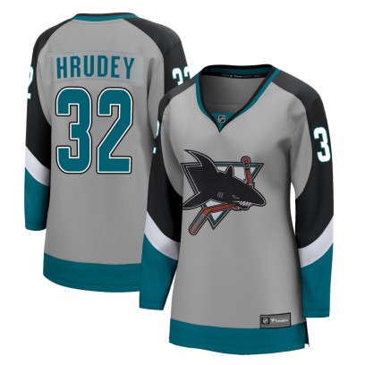 Women's Breakaway San Jose Sharks Kelly Hrudey Fanatics Branded 2020/21 Special Edition Jersey - Gray