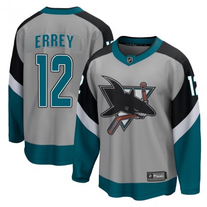Men's Breakaway San Jose Sharks Bob Errey Fanatics Branded 2020/21 Special Edition Jersey - Gray