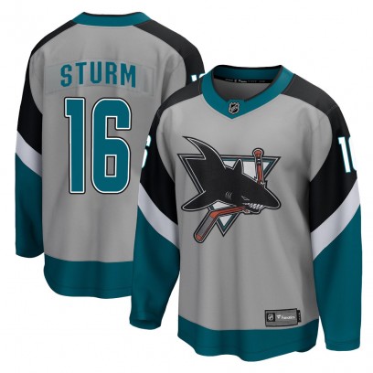 Men's Breakaway San Jose Sharks Marco Sturm Fanatics Branded 2020/21 Special Edition Jersey - Gray